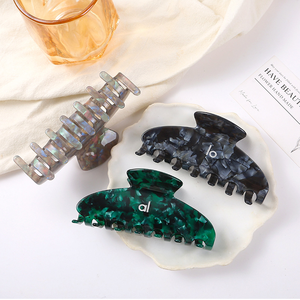 DongDong Fermagli per Capelli Personalizzati con Logo, Stile Europeo e Americano, Grandi Fermagli per Capelli all'Ingrosso, Accessori per Capelli in Acetato di Cellulosa - Product Image 3