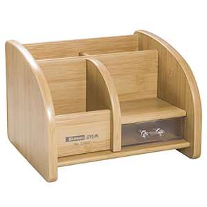 Organisateur de bureau en bois polyvalent de qualité supérieure et support mobile/porte-stylo pour bureau à domicile chambre salon bureau centres de villégiature et hôtel - Product Image 6