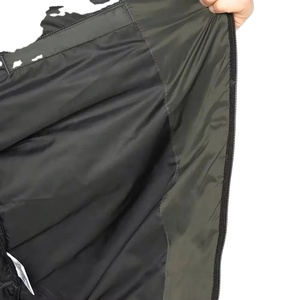 Veste matelassée d'hiver de qualité supérieure pour homme Manteau à capuche matelassé surdimensionné à impression personnalisée avec fermeture éclair en toile douce - Product Image 6