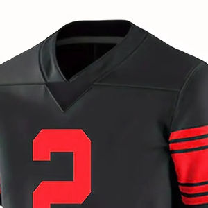 Custom <b>Royal</b> <b>Blue</b> American Football Jersey Breathable Mesh Design in Pakistan Short Sleeve Uniform for Fans - Product Image 3