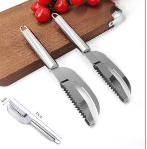 มีดอเนกประสงค์ 3-in-1 สำหรับตัดปลา ทำจากเหล็กกล้า พร้อมคุณสมบัติครบครัน - Product Image 2