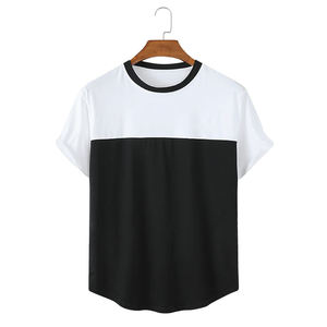Camisetas de Hombre de Alta Calidad, Algodón, Estilo Moderno de Verano, Talla Grande, Casual, Formal, para Exteriores, Ropa Urbana - Product Image 1