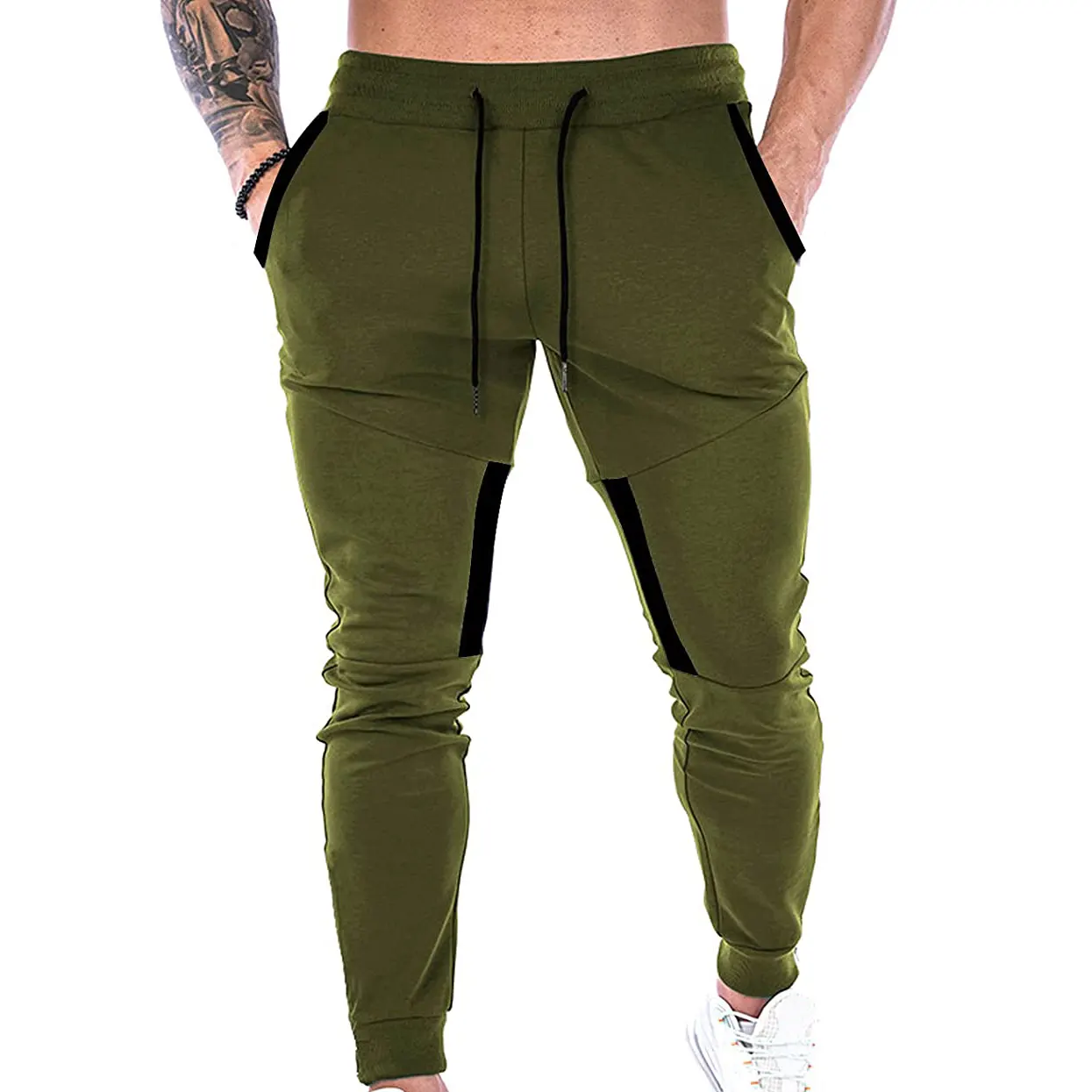 Pantaloni da Jogger da uomo In vendita a basso basso MOQ traspirante da uomo pantaloni da Jogger Casual