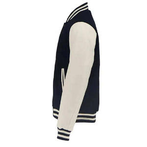 Chaqueta Bomber Vintage de Invierno con Cuello Alto y Logotipo Frontal Impreso Personalizado para Hombre, con Nombre de Marca Personalizado - Product Image 5