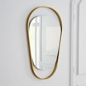 Espejo de pared de metal hecho a mano con acabado de textura artística adecuado para interiores creativos estudios de diseño salas de exposición galerías - Product Image 4