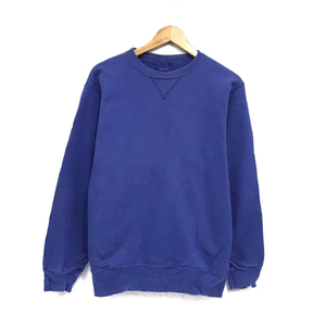 Sweat-shirt en coton molletonné à col rond unisexe, coupe classique, logo brodé personnalisé, saison hivernale, sans capuche, 2 pièces - Product Image 3