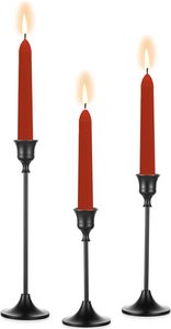 Black Antique Brass Metal Powder Coating Candle Mold Wedding Christmas Home Decoration <b>Candlestick</b> <b>Holders</b> Stand - Product Image 2