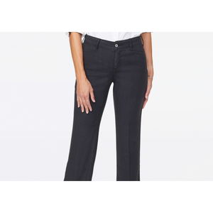 Pantaloni Palazzo Neri da Donna Nydj, Antirughe, Traspiranti, Casual, con Elastico in Vita, Taglia XL, Tessuto con Tecnica Stropicciata - Product Image 6