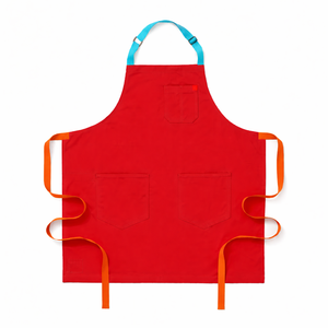 Custom Logo Canvas Chef Cottons Waiter Unisex Uniform Cooking <b>Kitchen</b> <b>Aprons</b> Commercial Cafe Restaurant <b>Aprons</b> - Product Image 1