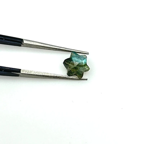 Cuentas de piedras preciosas con forma de estrella Lisa Briolette de estrella tallada de labradorita Natural para joyería, cuentas talladas a mano de labradorita, cuentas de estrella - Product Image 6