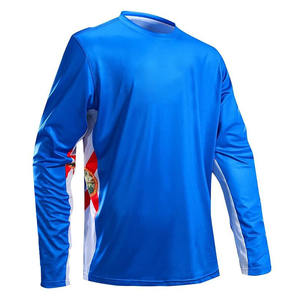 Top Trending Your Own LOGO Venta caliente Precio barato Venta caliente Etiqueta Privada sublimación pesca jerseys - Product Image 1