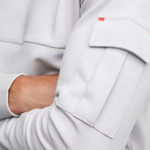 2025 moda tendencia Tasa de fábrica logotipo personalizado moda sólido pulóver chándal entrenamiento para hombre con bolsillo chándal para Unisex - Product Image 6