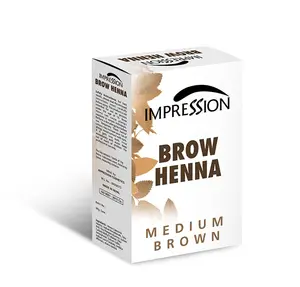brow Henna Medium Brown private label henna for brows own brand eu approved waterproof long lasting