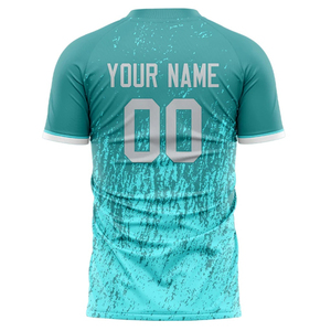 Maillots de sport personnalisés imprimés par sublimation, légers, respirants, à séchage rapide, en polyester, pour hommes, OEM ODM, vêtements d'équipe - Product Image 2