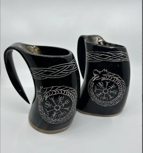 Viking Drinking Mugs, Anniversary Gift, Husband Gifts, Couples Gift, Christmas Gifts - Product Image 2