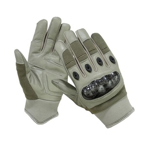 Wholesale Comfortable High Performance Cowhide Leather Touch Screen Waterproof Men's Gloves for Cycling <b>Fishing</b> Customizable - Product Image 4