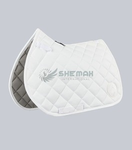 Manta de Silla de Montar Inglesa Acolchada de Algodón, Cómoda y Transpirable para Montar a Caballo, Mantas de Silla de Montar de Alta Calidad - Product Image 1