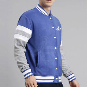 แจ็คเก็ตเลตเตอร์แมนผู้ชายแบบลำลองปี 2025 ออกแบบเองได้ แจ็คเก็ตเลตเตอร์แมนฤดูหนาวแบบออกแบบเองได้ - Product Image 3