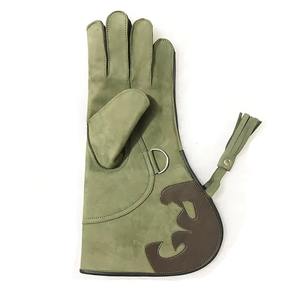 Vente chaude main gauche Nubuck cuir fauconnerie aigle gants Durable multicouche Protection Top vente produit de chasse - Product Image 2