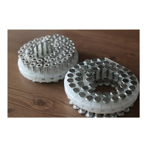 Steel Concrete <b>Nails</b> YOU-ONE Fastening Systems Plastic Sheet Collated Concrete Coil <b>Nails</b> used for High Pressure Nailing Systems - Product Image 4