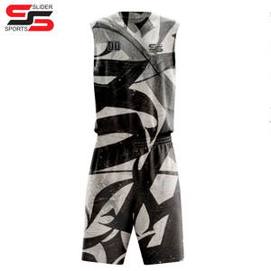 Personnalisé Personnalisable Pas Cher 100% Polyester Réversible Basketball Jersey Respirant Formation Basketball Uniforme Ensemble pour Hommes - Product Image 1