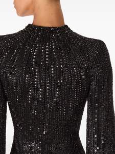 Nuevos vestidos de verano Mujeres Elegante Sexy Girls Mini Vestido corto mangas completas para las fiestas casuales y los eventos - Product Image 4