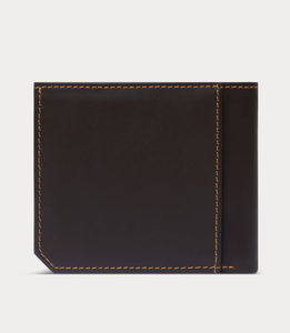 Tarjetero Premium para hombre de alta calidad de fábrica al por mayor, Cartera de piel de pliegue corto con logotipo personalizado, RFID, diseñador OEM - Product Image 5