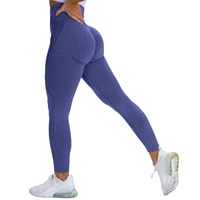 Leggings de yoga sans couture pour femmes, taille haute, extensibles dans quatre directions, séchage rapide, en Spandex/Nylon 220g – Vente en gros