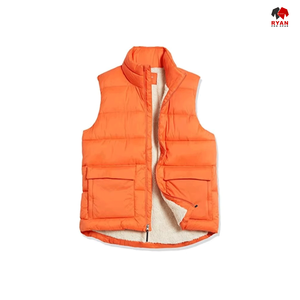 Gilet matelassé décontracté Ryan Pro Gear, gilet matelassé slim, gilet matelassé zippé, gilet pour temps froid - Product Image 1