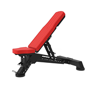 Banc de musculation multifonctionnel à plaques de poids pour salle de sport commerciale, équipement de musculation, OEM ODM