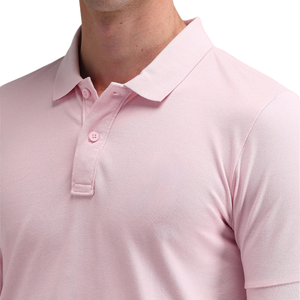 เสื้อโปโลเทนนิสแขนสั้นผ้าฝ้ายพิคสำหรับผู้ชาย สไตล์ลำลองทันสมัย เสื้อกอล์ฟ ระบายอากาศได้ดี ทรงเข้ารูป เหมาะสำหรับฤดูร้อน - Product Image 4