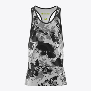 Débardeur d'entraînement de gymnastique personnalisé pour hommes respirant tricoté Fitness gilet de course musculation gilet Stringer chemise sans manches d'entraînement - Product Image 1