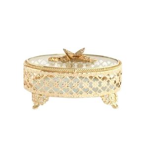 Nouveauté Boîte à bijoux décorative de luxe en métal pour la maisonDécoration et cadeaux Itemin Luxury Design - Product Image 3