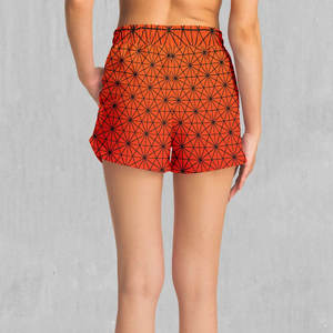 Pantalones cortos de malla de sublimación de alto rendimiento para mujer Pantalones cortos deportivos ligeros y cómodos para mujer - Product Image 2