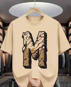 Camiseta Esencial Ultra Suave y Cómoda para Hombre, Verano, Ecológica, Apliques, Mezclilla, Batik, Tela de Pana, 100% Algodón, Parches - Product Image 2