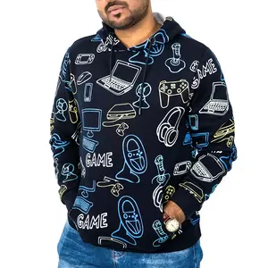 Sweat à capuche sublimé pour une marque personnalisée Parfait pour les événements et les promotions Sweats à capuche pour hommes et femmes Commandes d'entreprise idéales - Product Image 2