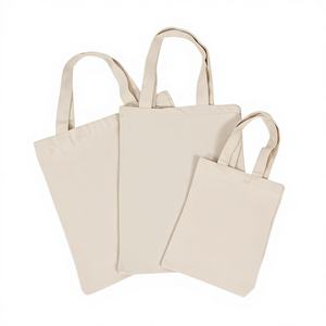 Bolsa de lona de compras de algodón 100% de alta calidad al por mayor logotipo impreso personalizado diseño único - Product Image 1