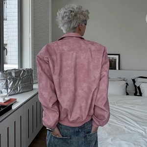 2024 logotipo personalizado mangas de cuero negro bordado pareja universidad béisbol hombres chaqueta Letterman azul claro Varsity chaqueta - Product Image 6