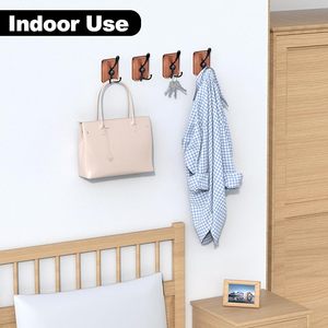 Coat <b>Hooks</b> <b>Wall</b> Mount Coat Rack and Hanger <b>for</b> Heavy Duty Hanging Coats Jackets Hats <b>Wall</b> <b>Hooks</b> With Black Aluminium - Product Image 2