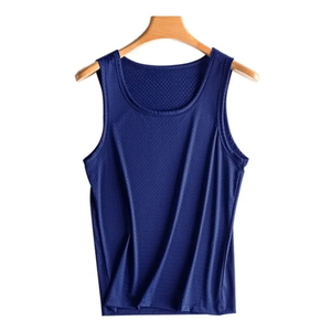 Custom Logo <b>Men</b> tank tops Outer Wear Quick-Drying Mesh Breathable Sleeveless <b>T</b>-<b>Shirts</b> Summer <b>Cool</b> Vest Beach Travel Tanks - Product Image 5