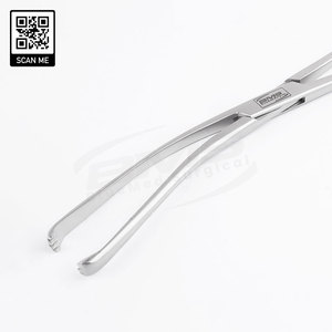 Pinzas Tenáculos Premium Teale, Acero Inoxidable Quirúrgico de Alta Calidad, Acabado Satinado, Instrumentos Curvos de Precisión, Juego de Instrumentos - Product Image 3