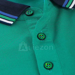 เสื้อโปโลผ้าฝ้ายทำจากผ้าฝ้ายสำหรับผู้ชายเสื้อยืดโปโลผู้ชายแบบแห้งเร็วใส่สบาย - Product Image 4