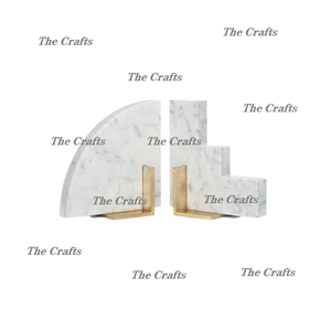 Sujetalibros de mármol con sujetalibros de alfabeto de Calidad exclusiva, sujetalibros de tamaño y forma personalizados para decoración del hogar - Product Image 4