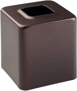 Cubierta de Caja de Pañuelos Colgante de Metal Latón Antiguo, Ecológica, Estilo Vintage, Decorativa para Hogar u Oficina, Elegante y Funcional - Product Image 5