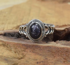 Bague luxueuse en argent sterling 925 faite à la main mode pierre de soleil bijoux en pierres précieuses naturelles solides bague en argent sterling 925 estampillée - Product Image 4