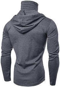 Sudadera con Capucha de Manga Larga para Hombre, para Gimnasio y Entrenamiento, de Algodón y Felpa, de Secado Rápido, para Otoño - Product Image 6