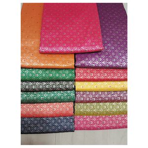 Tela Jacquard de Lujo Premium para Ropa de Moda de Boda para Mujeres y Niños, Textil Transpirable No Tejido de Poliéster/Nailon/Metalizado - Product Image 3