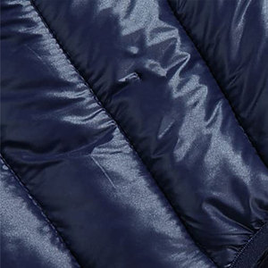 Chaqueta acolchada de invierno acolchada con estilo para hombre, sin mangas, a la moda, impermeable, decoración de piel de cuero, cremallera de talla grande - Product Image 5