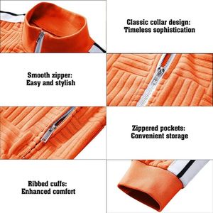 Conjunto Deportivo Personalizable de Dos Piezas para Invierno, Grueso, Transpirable, de Secado Rápido, Cortavientos, con Sudadera con Capucha y Pantalones Deportivos, con Estampado Moderno - Product Image 6
