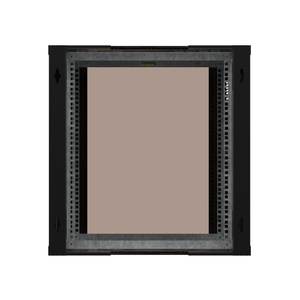 Armoire rack Extralink Premium 12U 600x450 noire, montage mural sans outil - Product Image 2